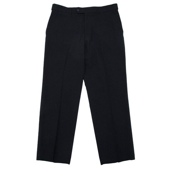 Stafford Classic Fit Wool Suit Separates Pants Mens 36x30 Blue Black Lot of 2 - Picture 9 of 16